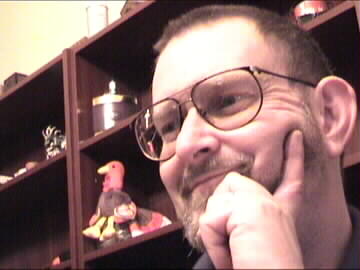  Dave Eastabrook (biged)
 pretends to look thoughtful 